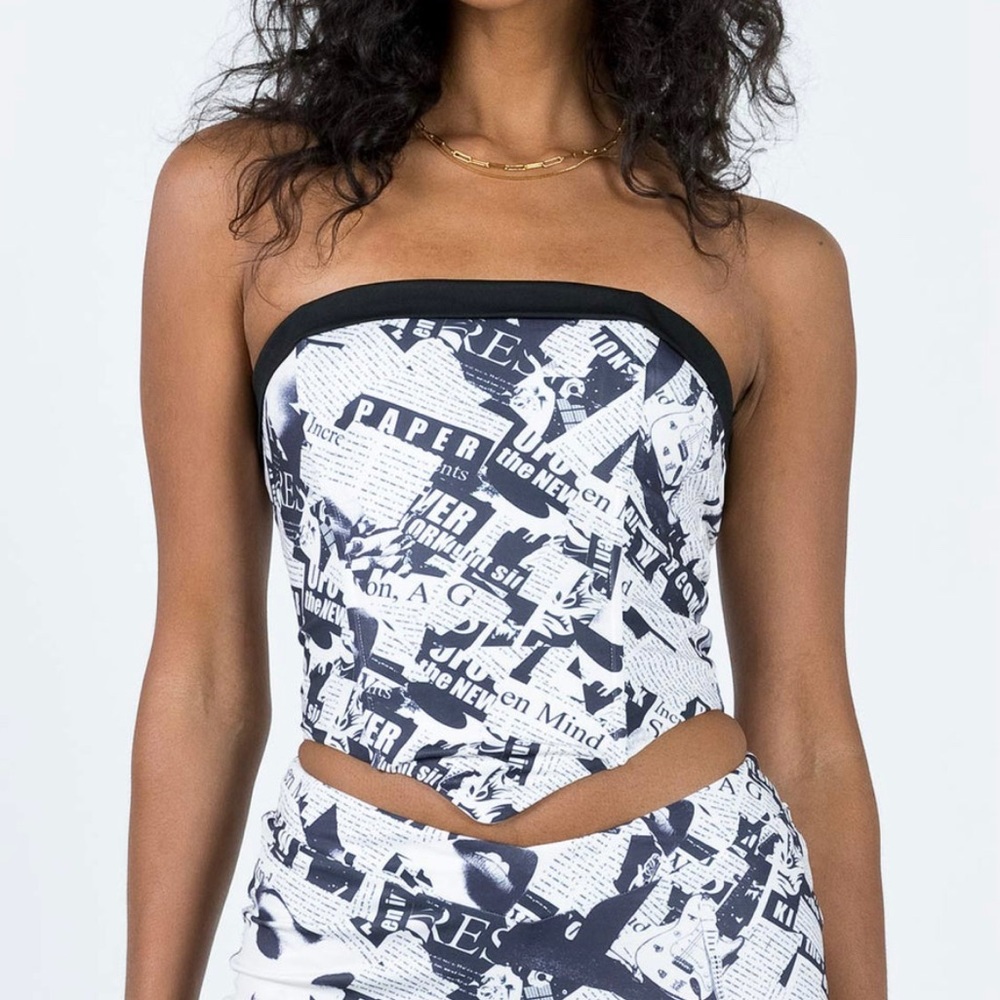 Princess Polly Cazale Strapless Top